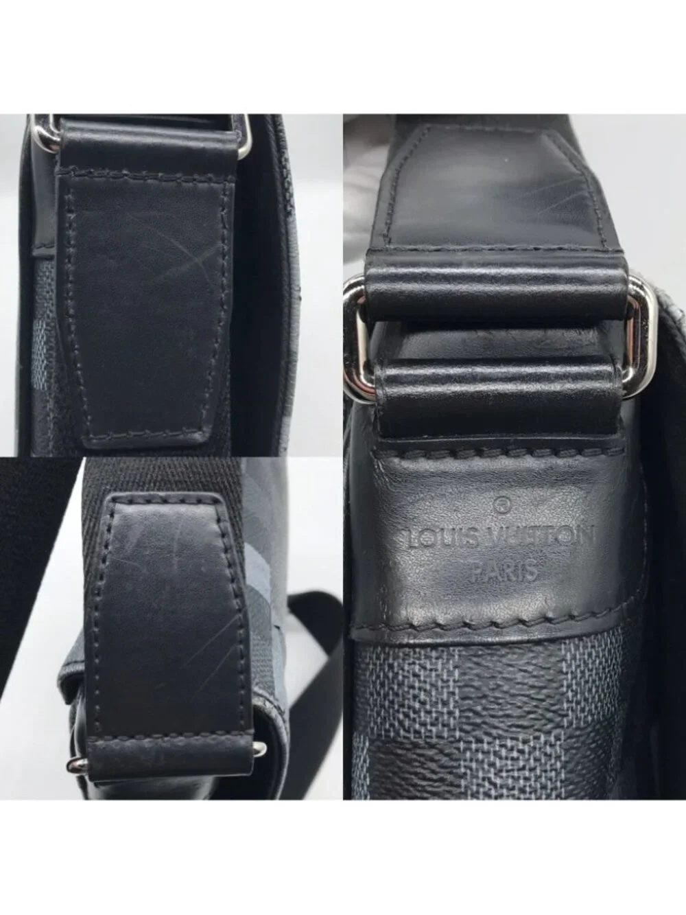 Louis Vuitton Damier Graphite Picreasing le District PM Shoulder Bag Price